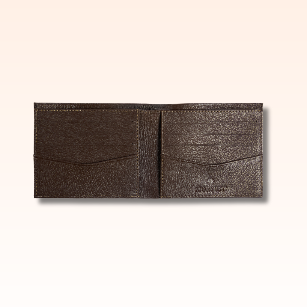 Bifold Leather Wallet Arabica - MORELET®