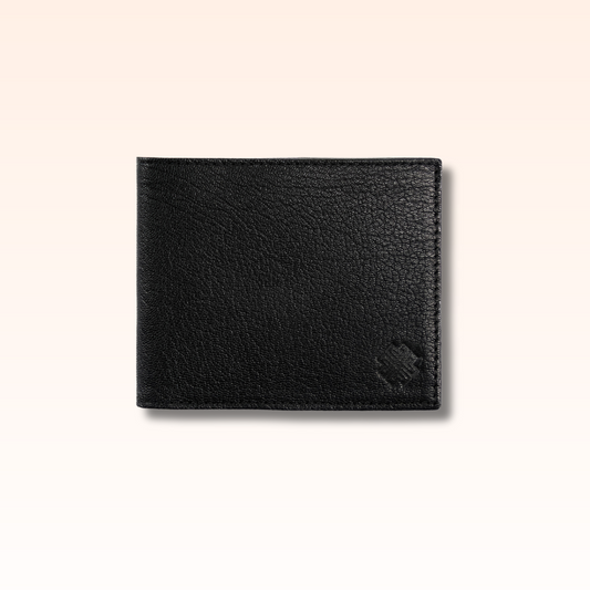 Bifold Leather Wallet Noir - MORELET®