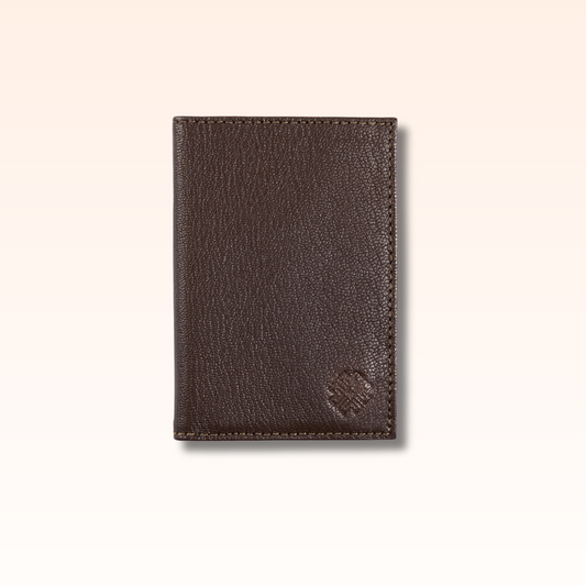 Compact Leather Wallet Arabica - MORELET®