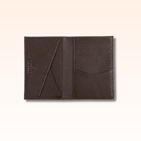 Compact Crocodile Wallet Chocolate - MORELET®