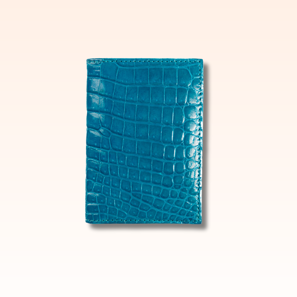 Compact Crocodile Wallet Tahiti Glazed - MORELET®