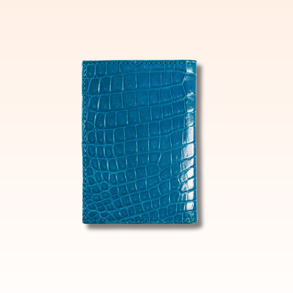 Compact Crocodile Wallet Tahiti Glazed - MORELET®