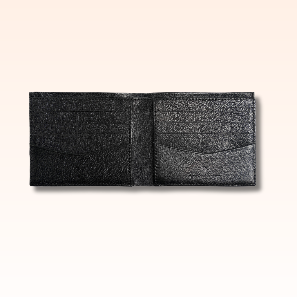Bifold Crocodile Wallet Black - MORELET®