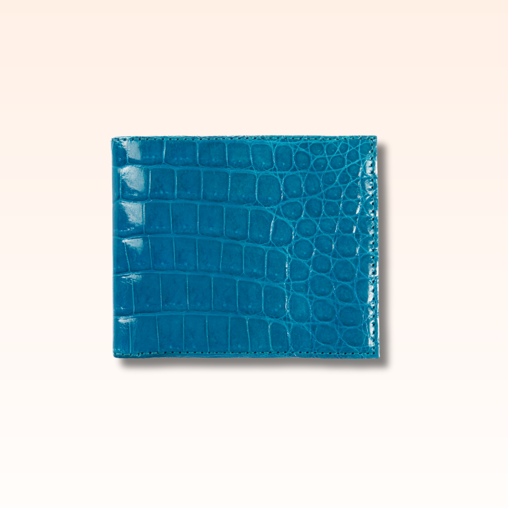 Bifold Crocodile Wallet Tahiti Glazed - MORELET®