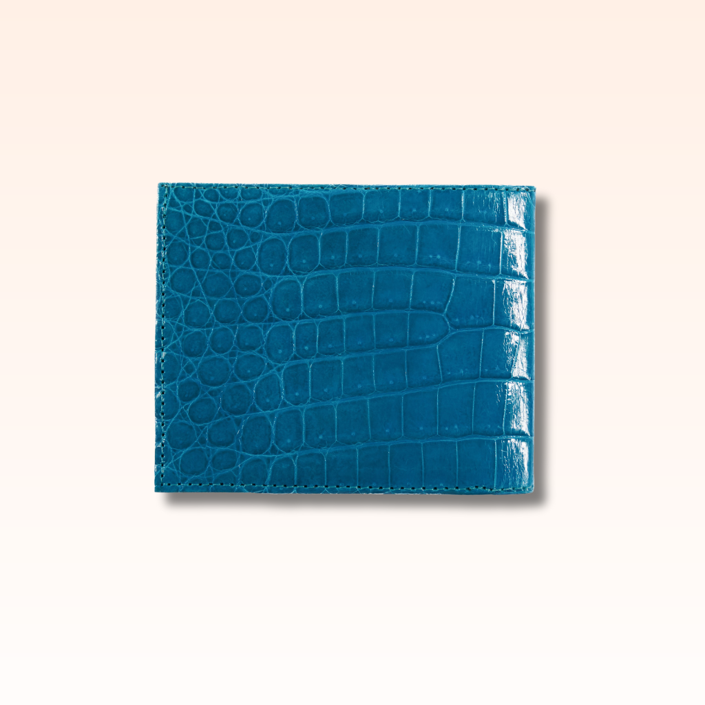 Bifold Crocodile Wallet Tahiti Glazed - MORELET®