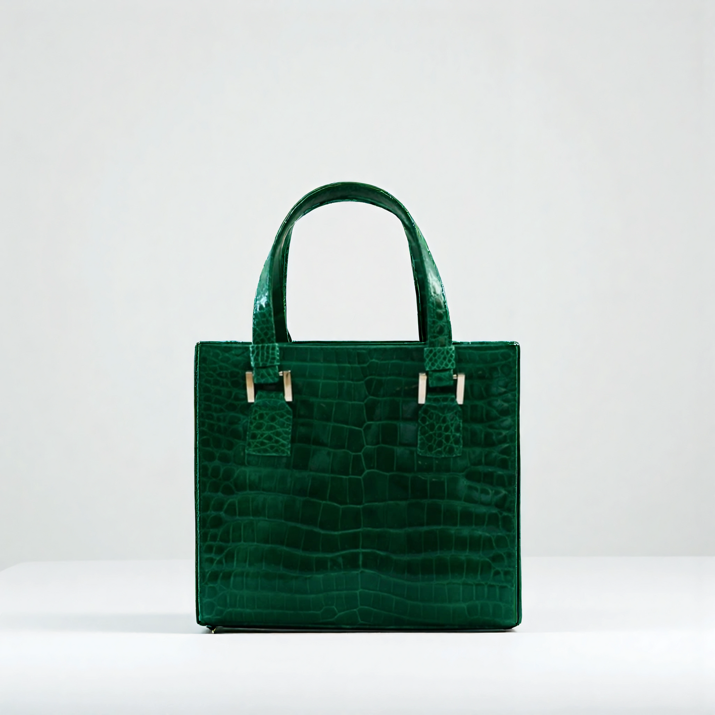 Mini Tote de Cocodrilo