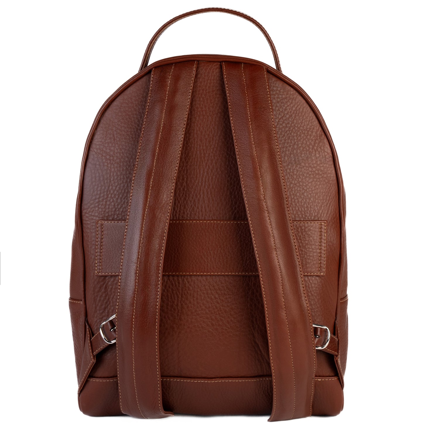 Luxury Leather Backpack Saddle Brown - MORELET®