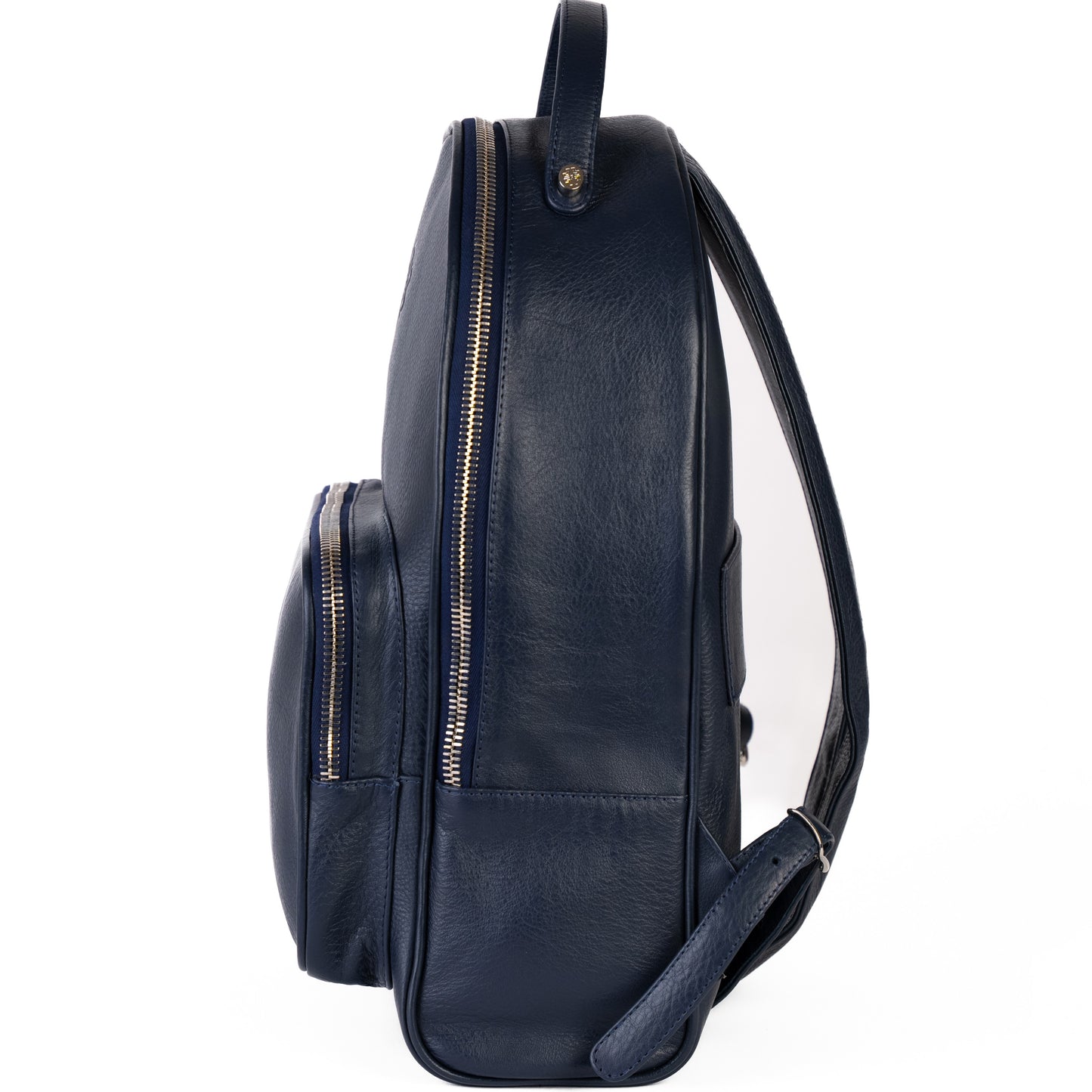 Luxury Leather Backpack Midnight Blue - MORELET®
