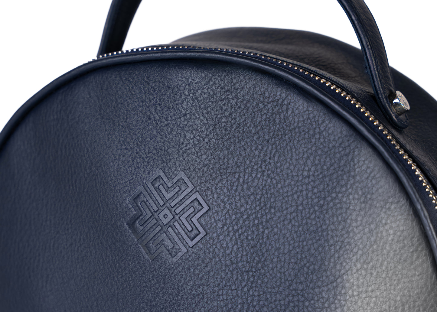 Luxury Leather Backpack Midnight Blue - MORELET®