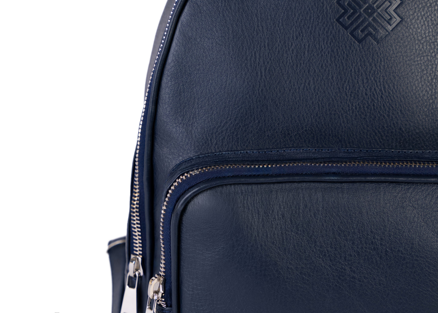Luxury Leather Backpack Midnight Blue - MORELET®