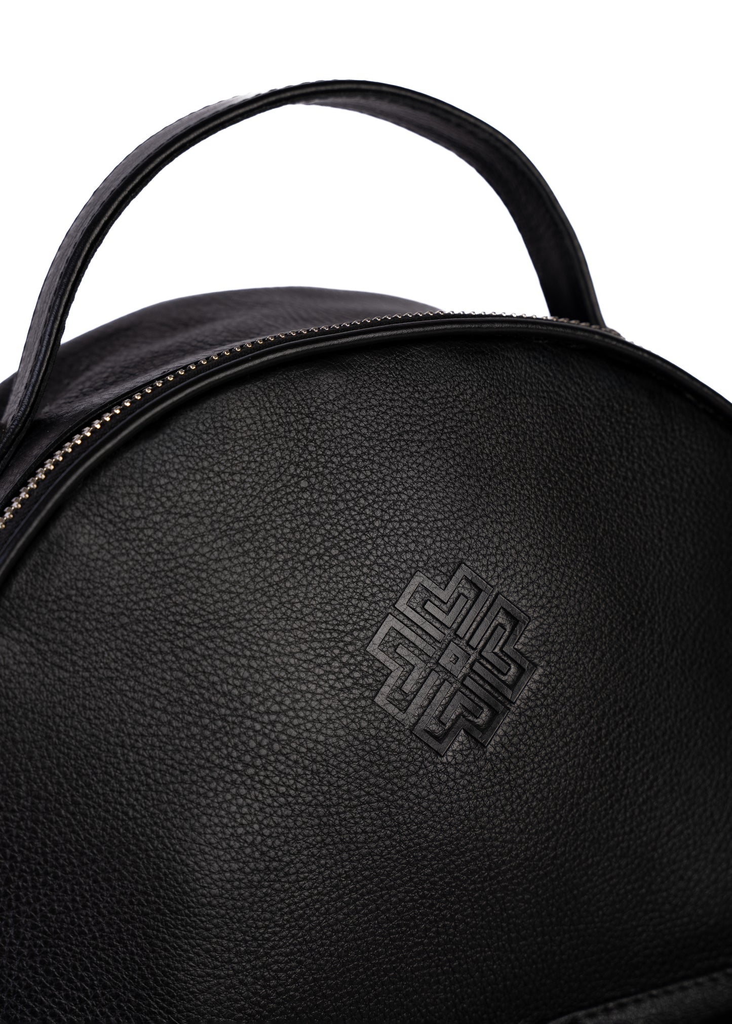 Luxury Leather Backpack Jet Black - MORELET®