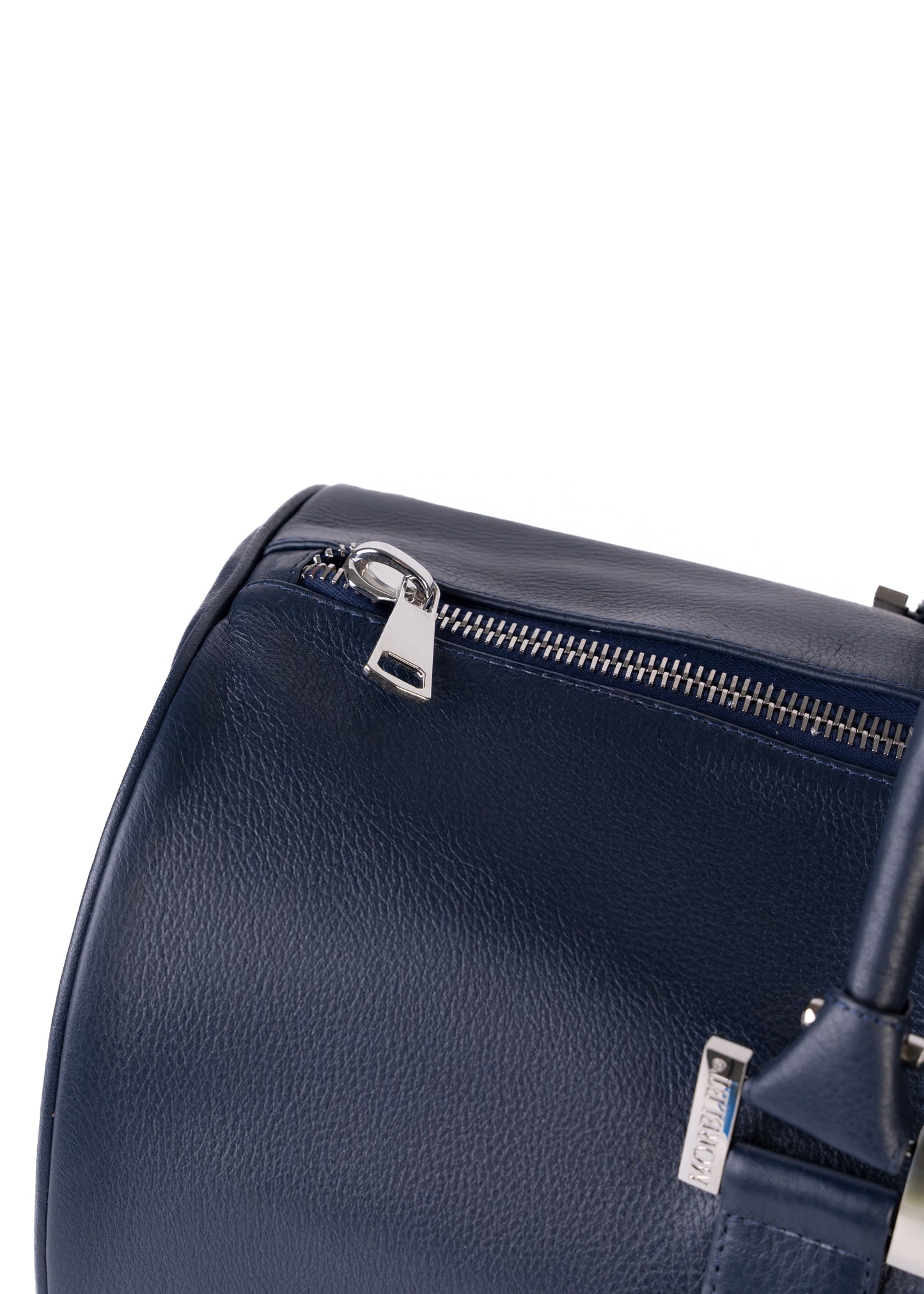 Duffel 55 - Leather Travel Bag Midnight Blue - MORELET®
