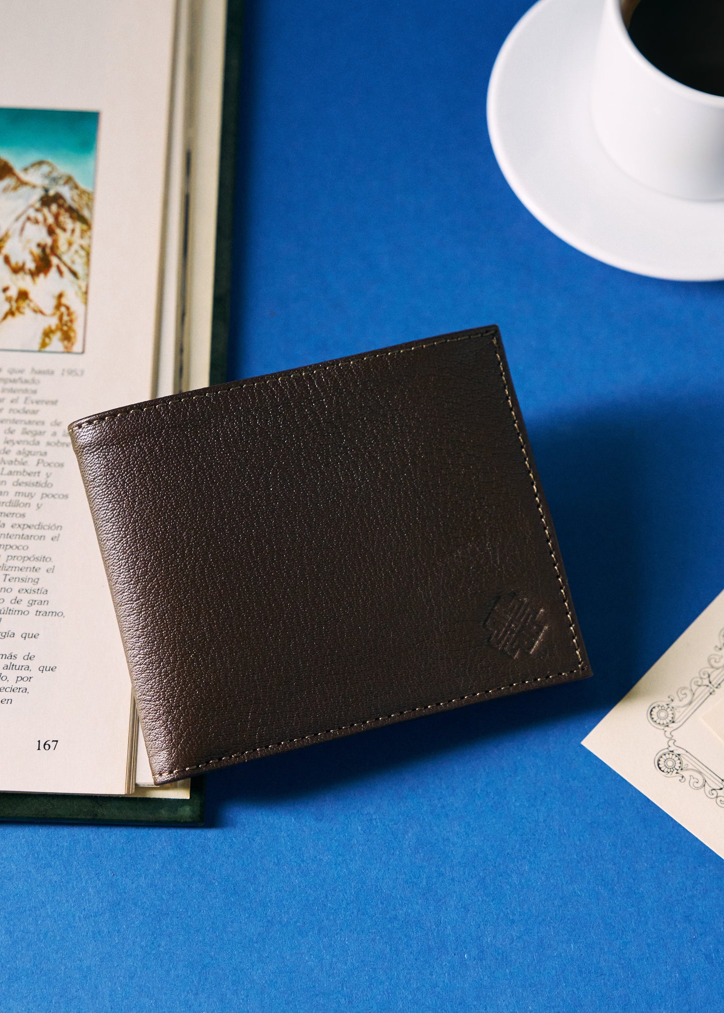 Bifold Leather Wallet Arabica - MORELET®