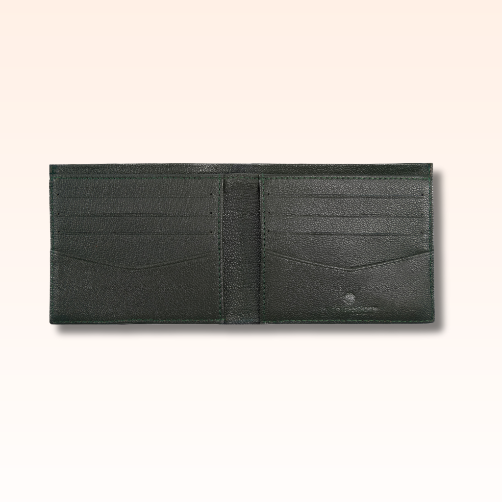 Cartera Bifold Olivo